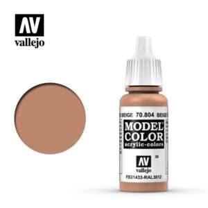 VALLEJO MC 036 BEIGE RED 70804 COLORI VALLEJO