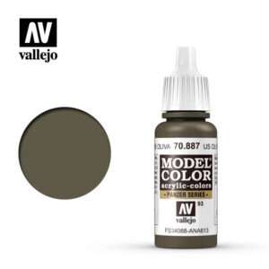 VALLEJO MC 093 US OLIVE DRAB 70887 COLORI VALLEJO