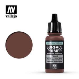 VALLEJO MODEL AIR 70605 SURF PRIMER GER RED BRWN COLORI VALLEJO