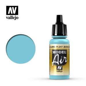 VALLEJO MODEL AIR ALL SV GOL LIGHT BLUE 71317 COLORI VALLEJO