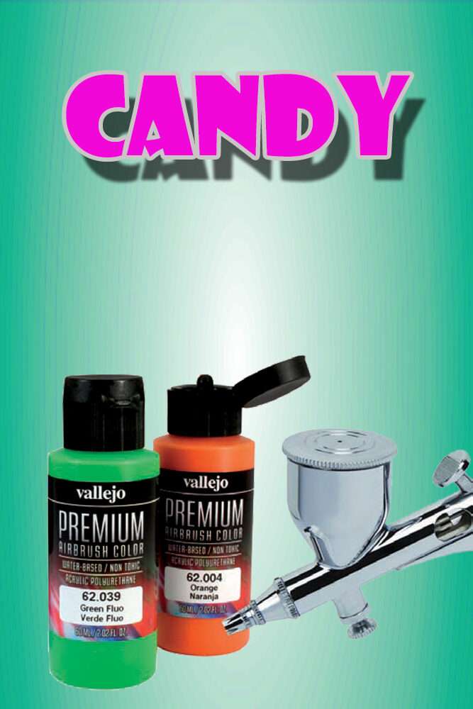 VALLEJO PREMIUM AIRBRUSH CANDY RACNG GREEN 62077 COLORI VALLEJO