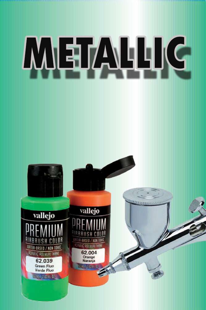 Vallejo Premium Airbrush Metallolic Green 62047 Colori VALLEJO