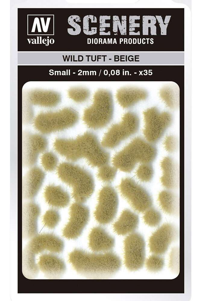 VALLEJO TUFT WILD SC403 BEIGE SMALL ACCESSORI PER MODELLISMO VALLEJO