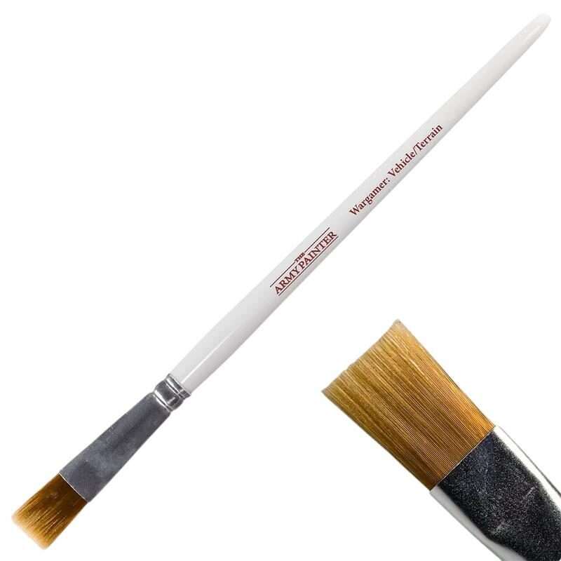 Wargamer Brush: Vehicle & Scenery 19 Cm Accessori Modellismo Army Painter