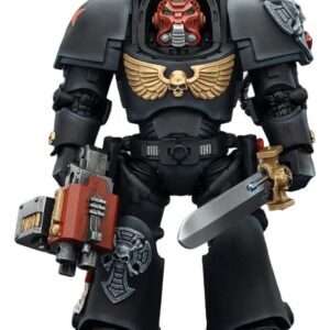 Warhammer 40,000 Action Figura Black Templars Terminator 1 Con Power Sword E Storm Bolter 14 Cm Joy Toy (cn)