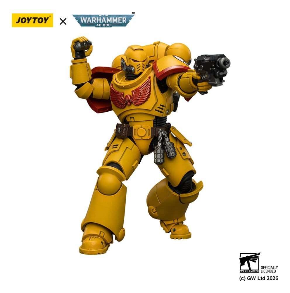 Warhammer 40,000 Action Figura Imperial Fists Intercessor 12 Cm Joy Toy (cn)