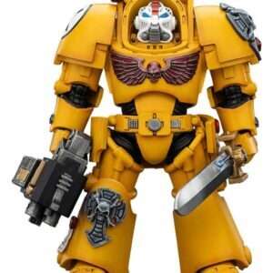 Warhammer 40,000 Action Figura Imperial Fists Terminator 1 Con Power Sword E Storm Bolter 14 Cm Joy Toy (cn)