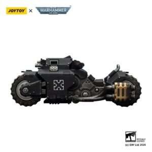 Warhammer 40,000 Raider-pattern Combat Bike Raven Guard Con Twin-linked Bolt Rifles 22 Cm Joy Toy (cn)