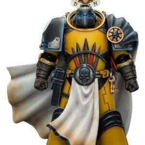 Warhammer Imperial Fists Action Figura Librarian Consulwith Force Axe E Bolt Pistol 12 Cm Joy Toy (cn)