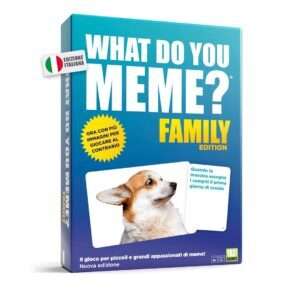WHAT DO YOU MEME? FAMILY EDITION - VERSIONE ITALIANA Gioco Da Tavolo YAS! GAMES