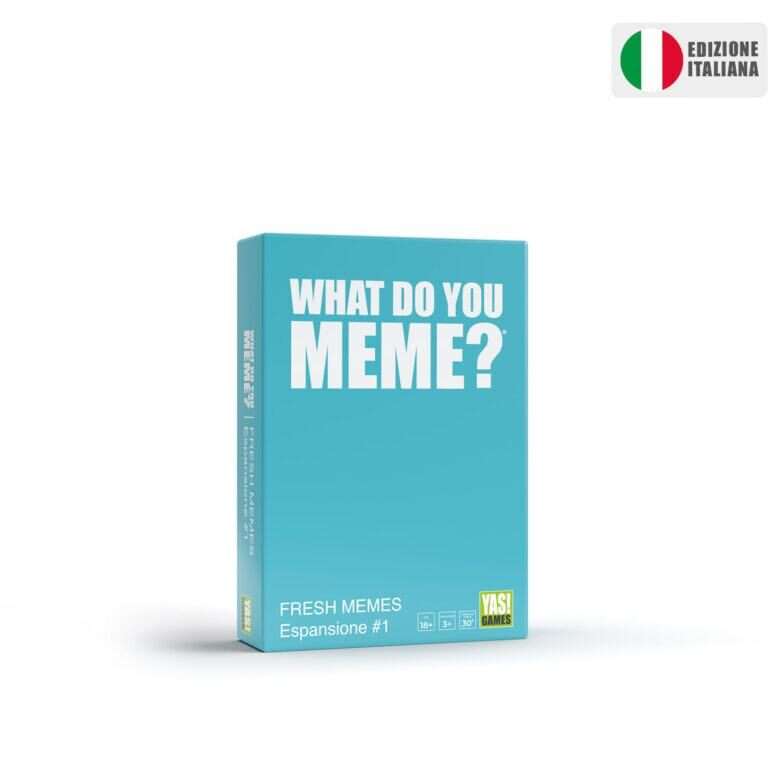 WHAT DO YOU MEME - FRESH MEMES 1 - ESPANSIONE - VERSIONE ITALIANA Gioco Da Tavolo YAS! GAMES