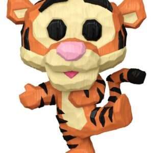 Winnie The Pooh Pop! Animation Vinile Figura Tigger (whittled) 9 Cm Funko