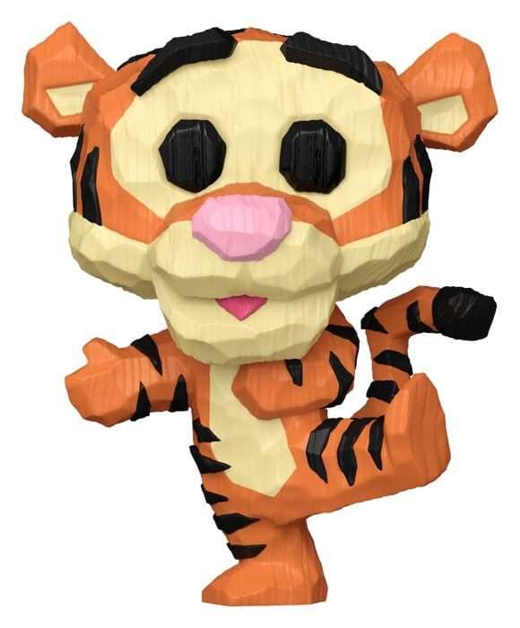 Winnie The Pooh Pop! Animation Vinile Figura Tigger (whittled) 9 Cm Funko