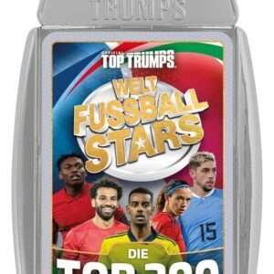 World Football Stars Card Game 200 Pack 5 *German Version* Winning Moves