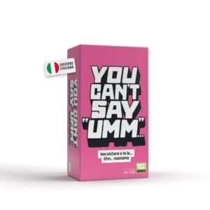 YOU CANNOT SAY UMM - VERSIONE ITALIANA Gioco Da Tavolo YAS! GAMES