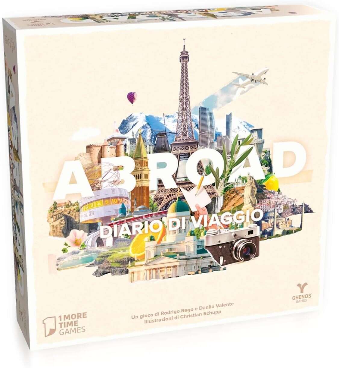Abroad: Diario di Viaggio Gioco da Tavolo - Ed. Italiana Ghenos Games