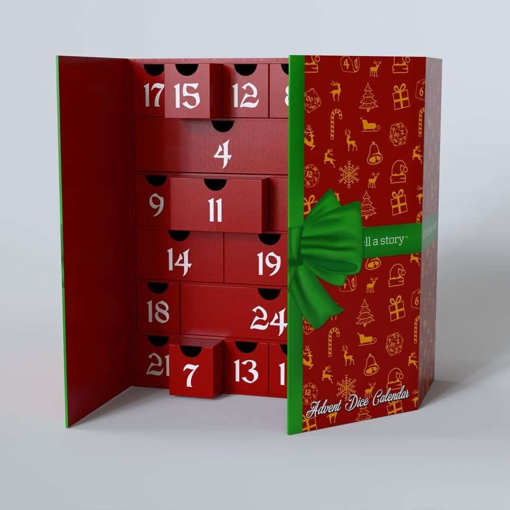 Advent Dice Calendar Esclusiva Edition Q Workshop