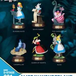 Alice In Wonderland Mini Diorama Stage Statuas 6-pack 10 Cm Beast Kingdom Toys
