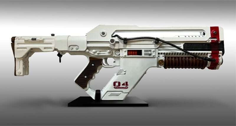 Alien: Romulus Model Life-Size Replica Pulse Rifle 71 Cm Hollywood Collectibles Group