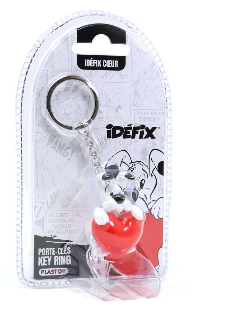 Asterix Keychain Dogmatix Red Heart (Blister) Plastoy