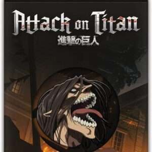 Attack On Titan Enamel Spilla Badge S3 (eren Titan Rage) Pyramid International