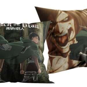 Attack On Titan Pillow 40x40 Cm Halantex