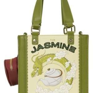 Avatar: The Last Airbender By Loungefly Canvas Tote Bag With Coin Purse Jasmine Dragon Loungefly