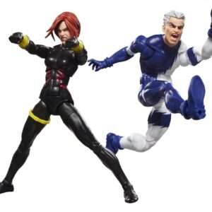 Avengers Marvel Legends Action Figura 2-pack Black Widow & Quicksilver 15 Cm Hasbro