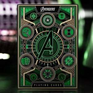 Avengers - The Infinity Saga Playing Cards Green Version Theory11
