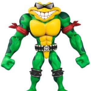 Battletoads Anthology Series Action Figura Wave 1: Rash 15 Cm Premium Dna Toys