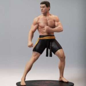 Bloodsport Frank Dux 1/10 Pvc Fig Icon X Figura Infinite Statua