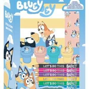 Bluey 14-Piece Creative Colouring Set Thumbs Up