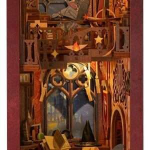 Book Nook Flame Common Room 23 X 11 Cm CuteBee