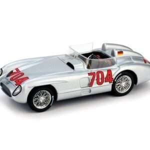 Brumm R190D MB 300SLR '55 MILLE MIGLIA n.704 1/43 Modellino