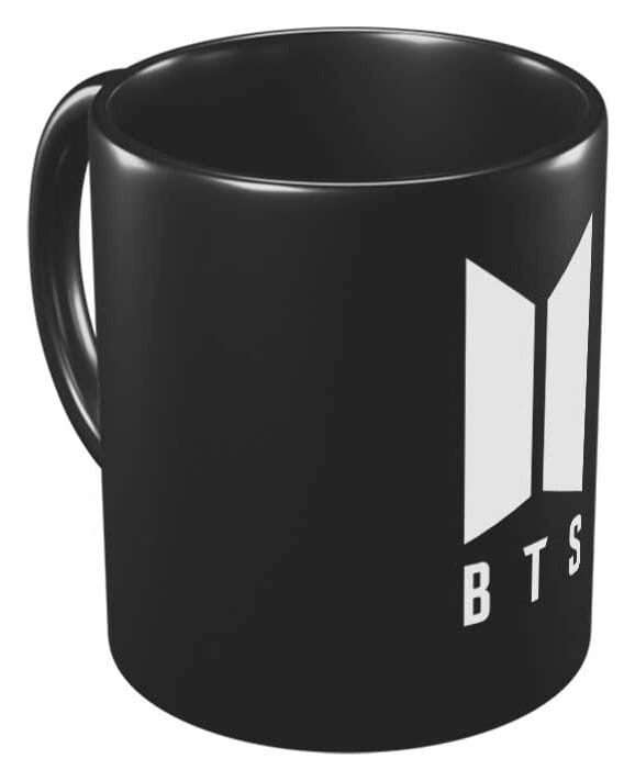 Bts Logo White Tazza 350 Ml Grupo Erik