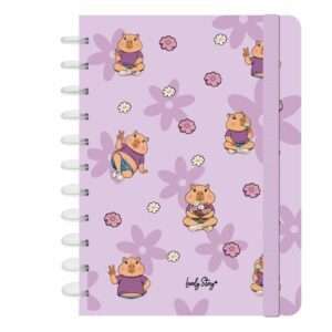 Capybara Flower A4 notebook Lovely Story