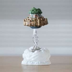 Castle In The Sky Statua Magnet Flying Castle 13 Cm Semic