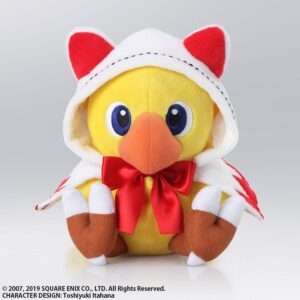 Chocobo's Mystery Dungeon Every Buddy! Peluche Figura Chocobo White Mage 17 Cm Square-enix