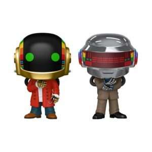Daft Punk Pop! Rocks Vinile Figures 2-pack Discovery 9 Cm Funko