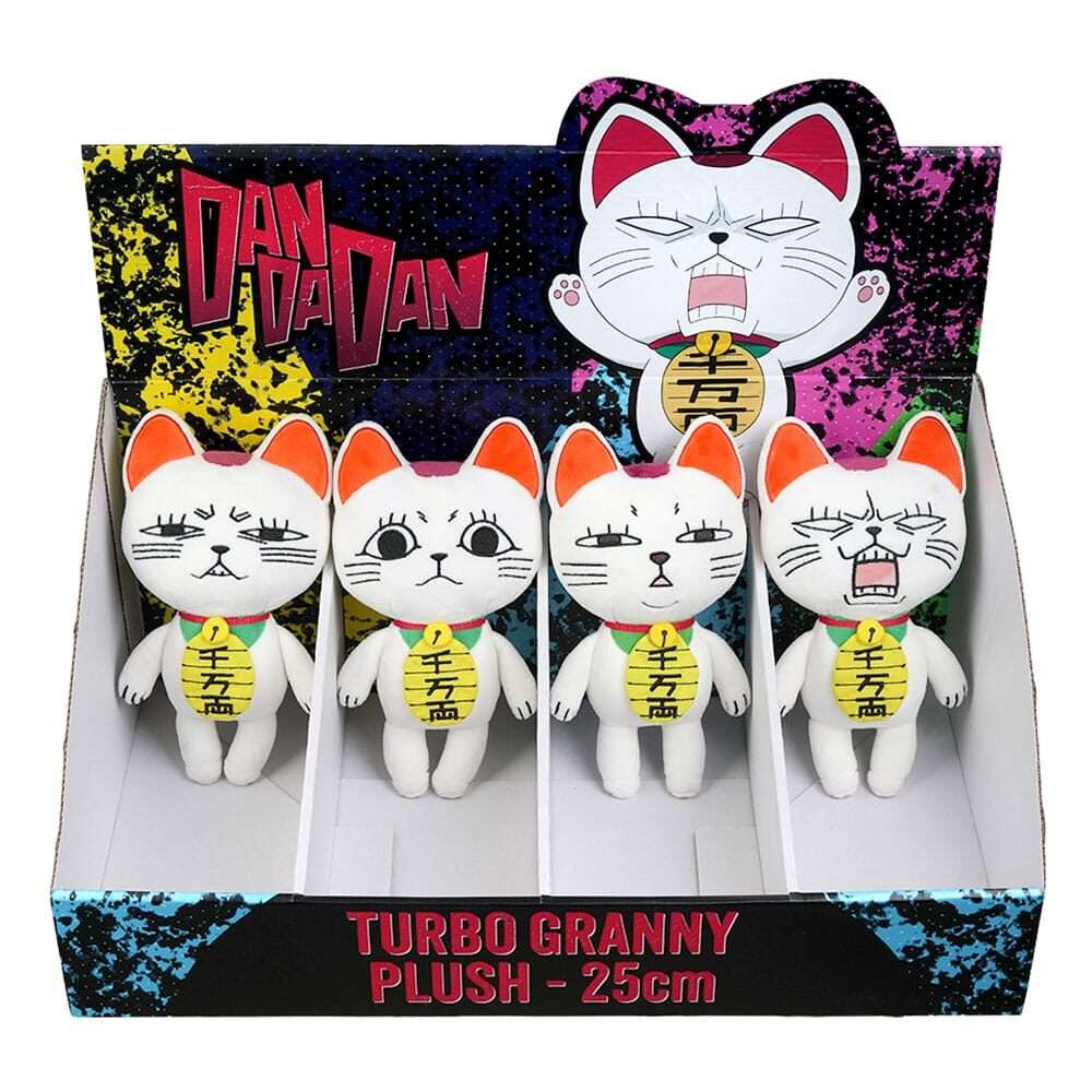Dandadan Peluche Figures Turbo Granny 23 Cm Display (12) Sakami Merchandise