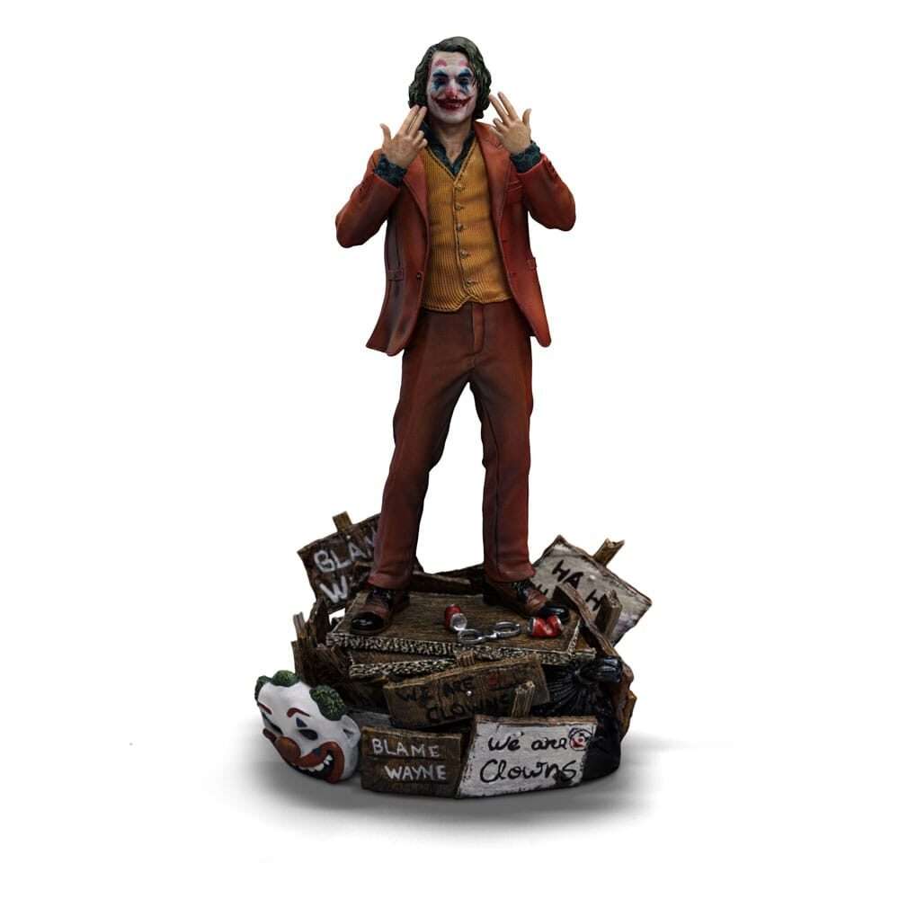 Dc Comics Art Scale Deluxe Statua 1/10 Joker (arthur Fleck) 19 Cm Iron Studios