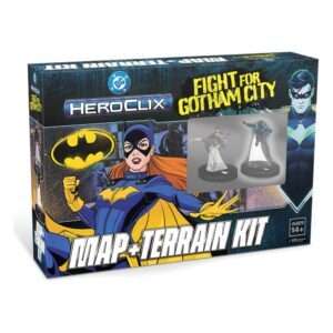 Dc Comics Heroclix: Fight For Gotham City Map E Terrain Kit Wizbambino