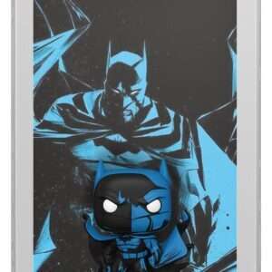DC Comics POP! Comic Covers Vinyl Figure Batman Black & Blue 9 Cm Funko