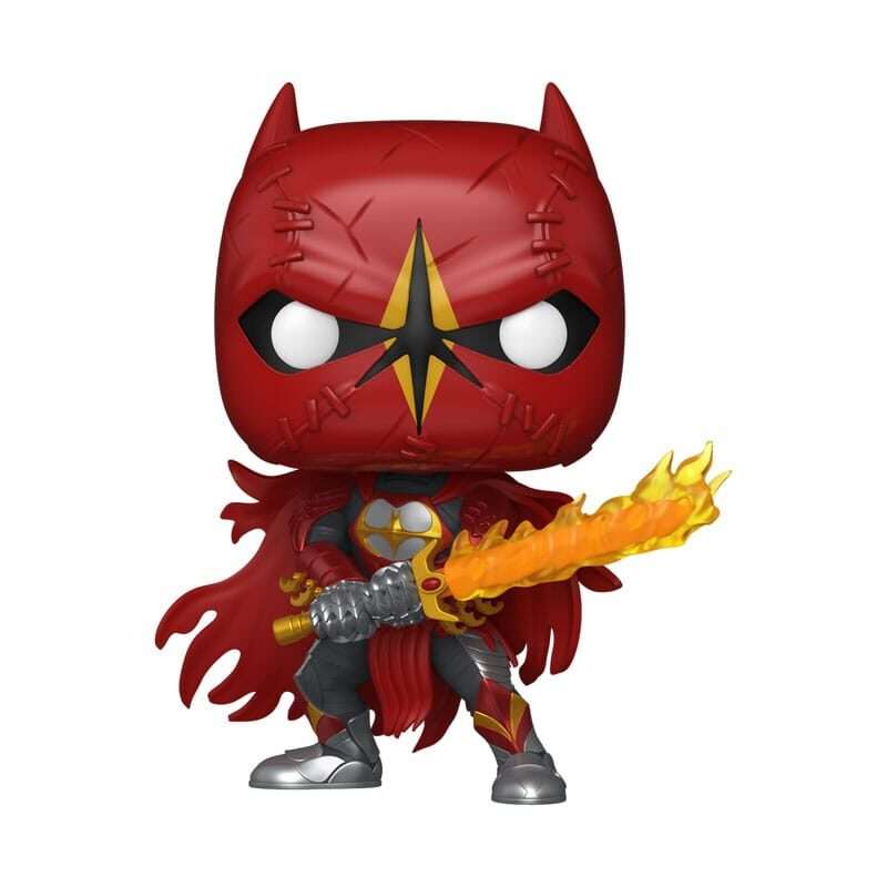 Dc Dark Multiverse Pop! Heroes Vinile Figures Saint Batman 9 Cm Funko