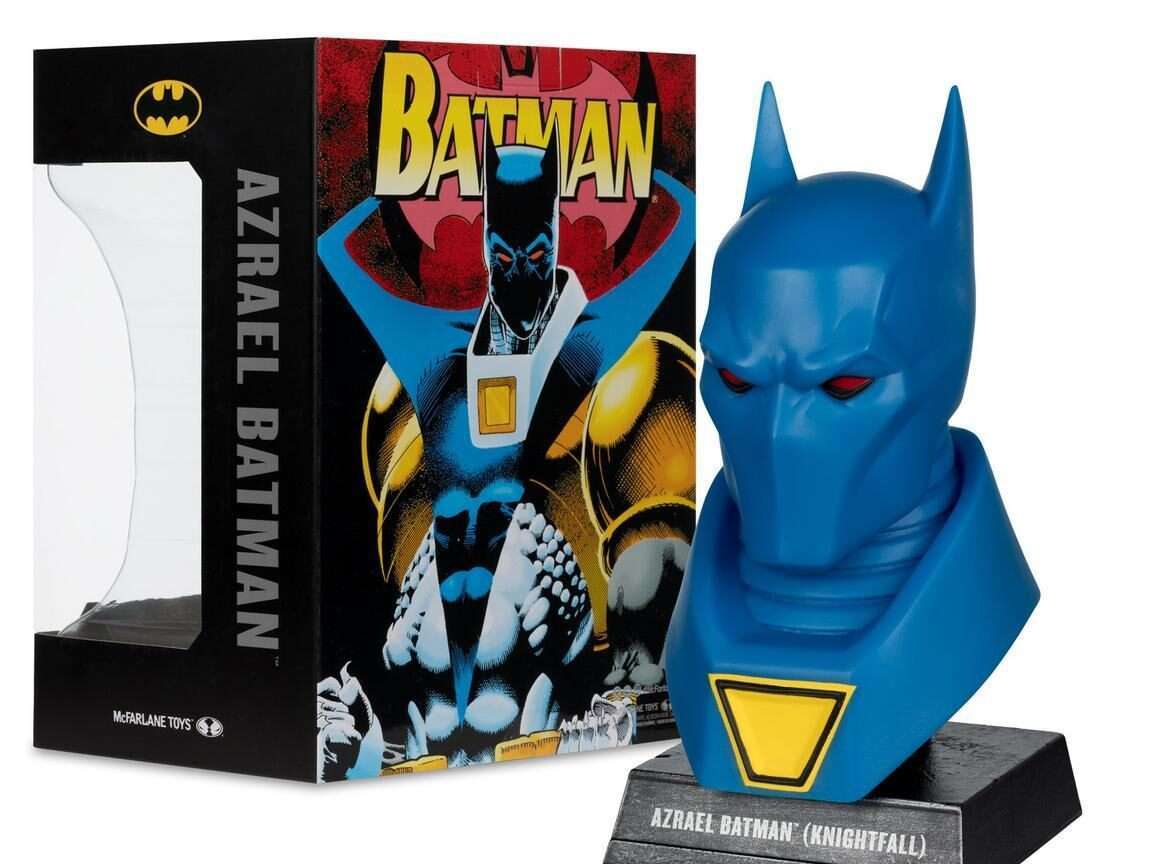 DC DIRECT BATMAN 1:3 COWL PROP REPLICA AZRAEL BATMAN KNIGHTFALL Replica McFARLANE TOYS 2025