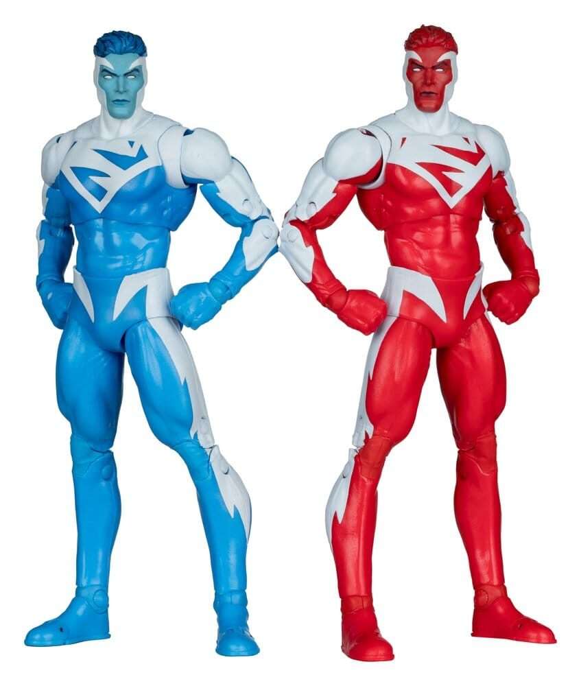 DC Multiverse Action Figures 2-Pack Superman Blue Vs. Superman Red (Gold Label) 18 Cm McFarlane Toys