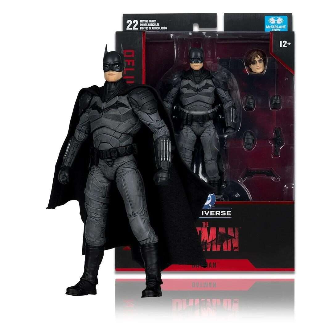 DC Multiverse Deluxe Theatrical Edition Batman (The Batman) Action Figure 18cm - McFarlane