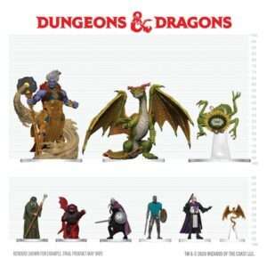 D&d Icons Of The Realms Booster Brick Adventures In Faerûn 10 Ct. (set 41) 13 Cm Wizbambino