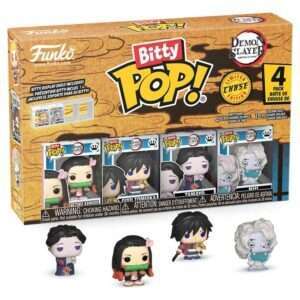 Demon Slayer: Kimetsu No Yaiba Bitty Pop! Vinile Figura 4-pack Nezuko 2,5 Cm Funko