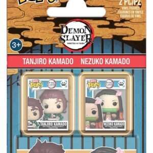 Demon Slayer: Kimetsu No Yaiba Bitty Pop! Vinile Figures 2-pack Tanjiro & Nezuko 2 Cm Funko